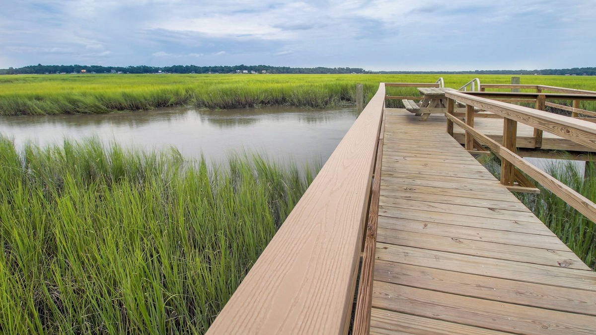 Valona Cabin | Waterfront, 7 acres; Stunning Home on Coastal Tidal Marsh w/Private Dock