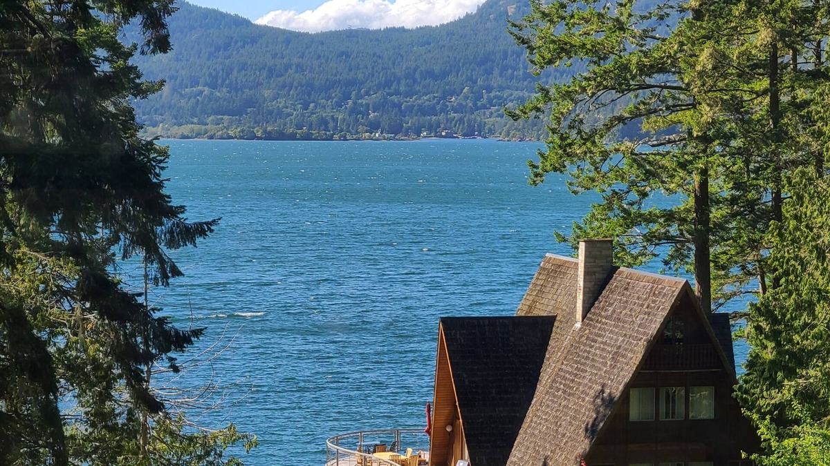 Juan de Fuca Electoral Area House | Waterfront A-Frame with private dock