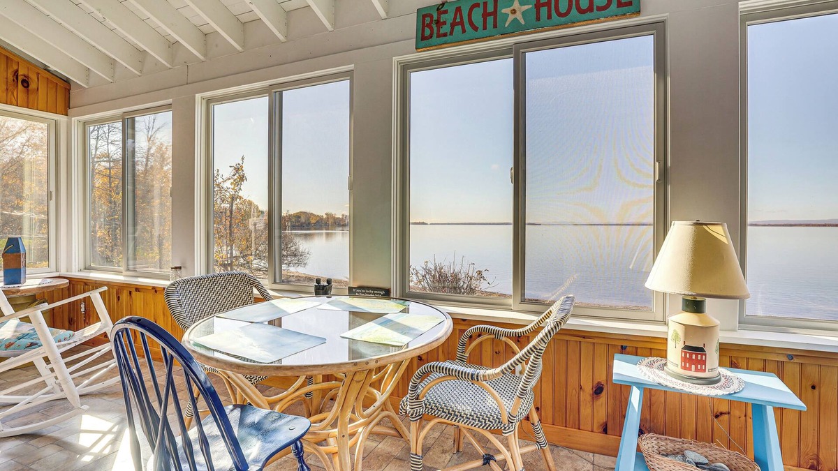 Alburg House | Waterfront Alburgh Getaway w/Private Beach!