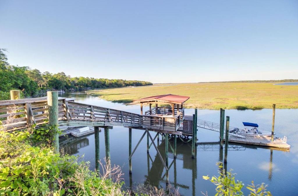 Crescent House | Waterfront Baisdens Bluff Home with Dock and Views!