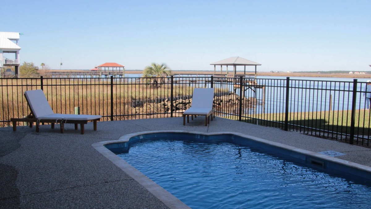 Bay St Louis House | Waterfront Bayhouse With Pool