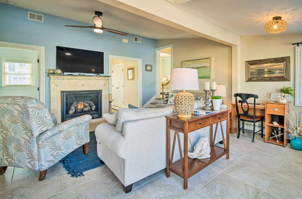 Beach Haven West House | Waterfront Beach Haven West Home with Boat Dock