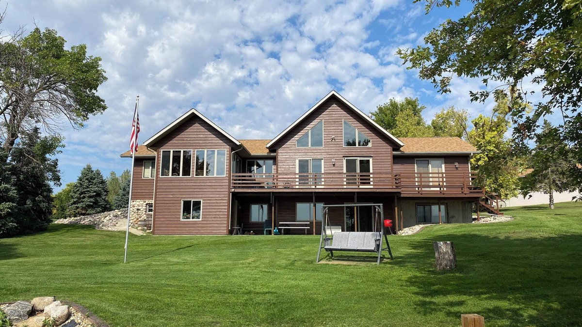 Ortonville Cabin | Waterfront Big Stone Lake Home w/Dock & Views