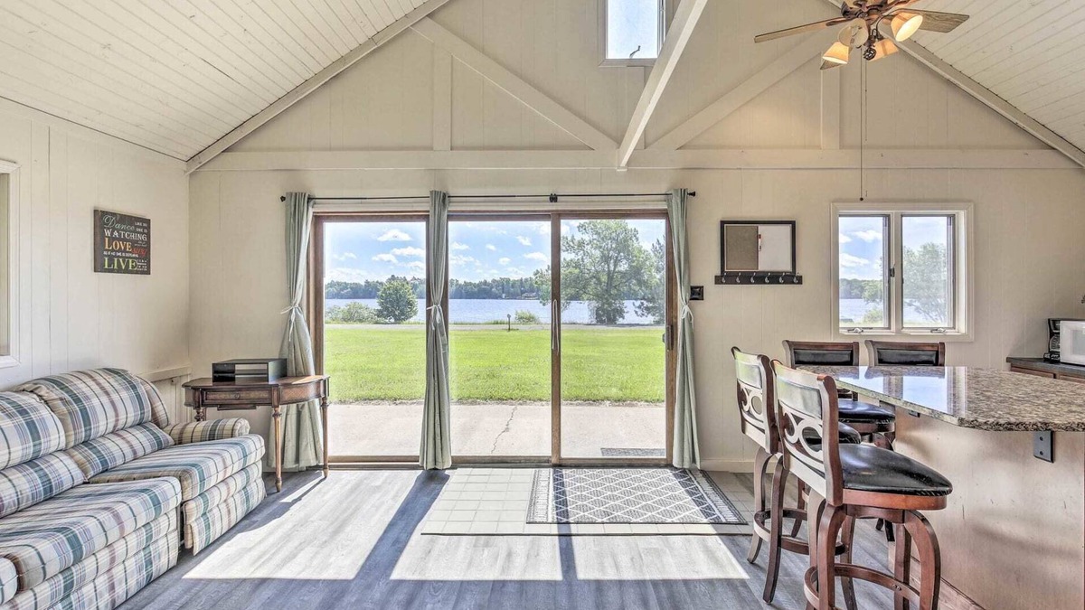 Butternut Cabin | Waterfront Butternut Lake Getaway - With Dock!