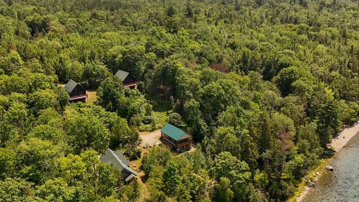 Bar Harbor Cabin | Waterfront Cabin with Unobstructed View of Frenchmen’s Bay. Just a few miles from Acadia National Park & Downtown Bar Harbor | Sleeps 6