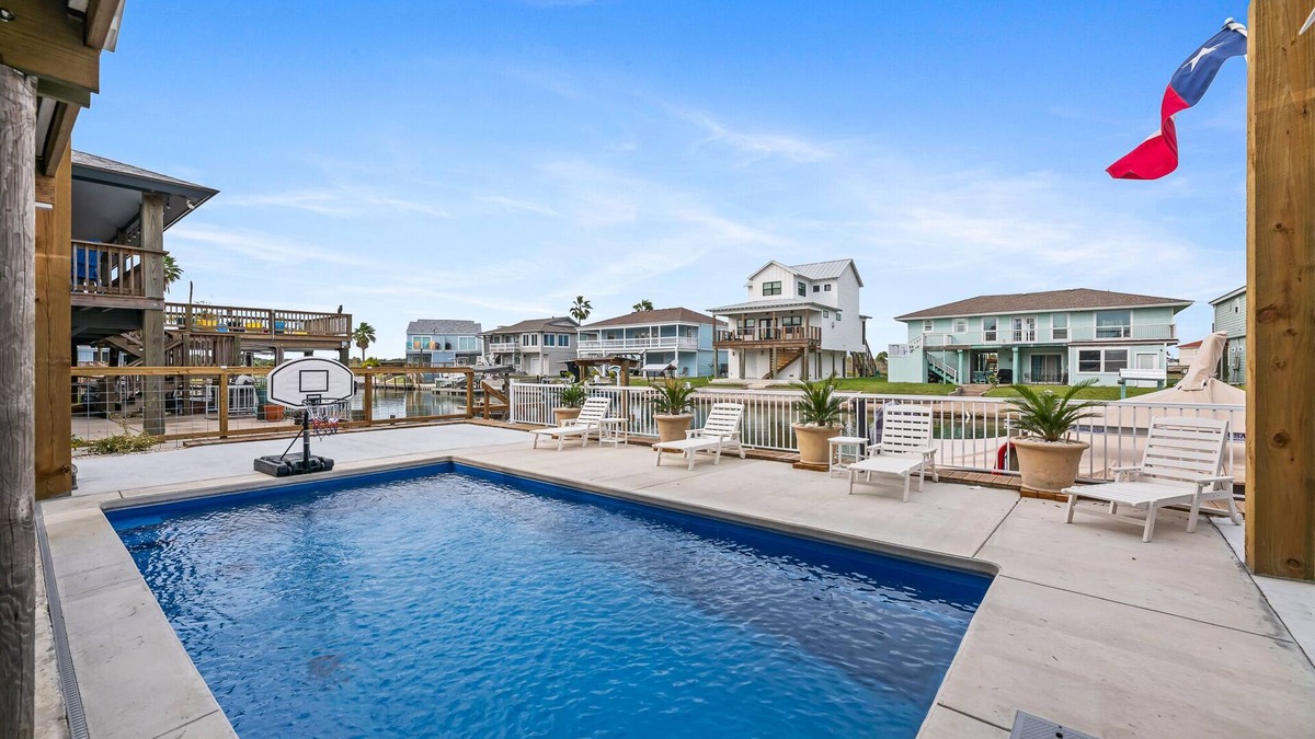 City-by-the Sea House | Waterfront Canal home! Private Pool, Hot Tub, Fishing, Dock your Boat!