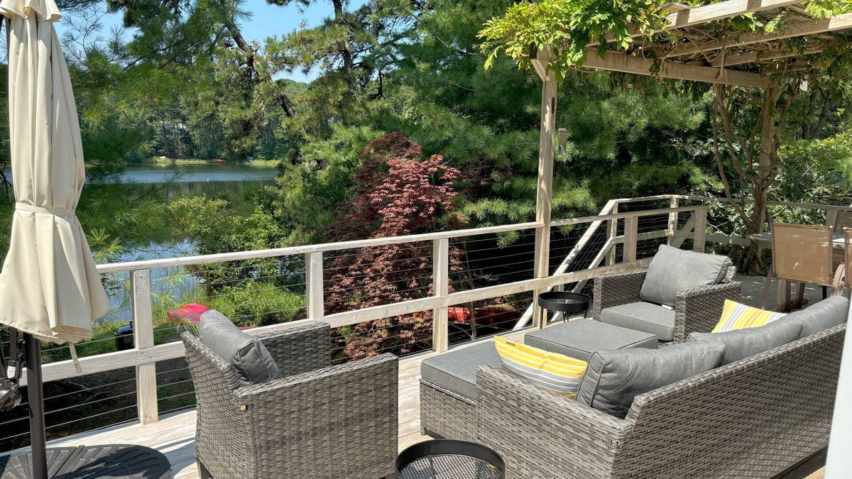 Eastham House | Waterfront Cape Cottage Nestled In Wooded Privacy (2297)