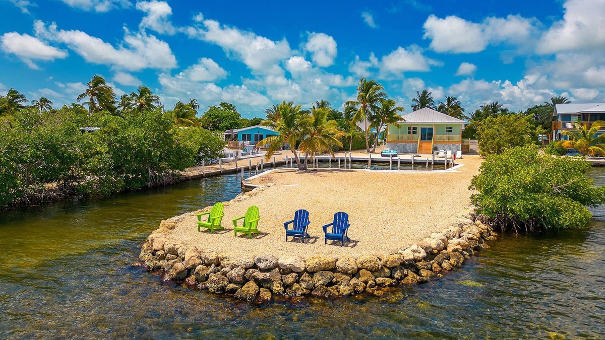 Little Torch Key House | Waterfront Captain House with Boat Basin & Ramp!