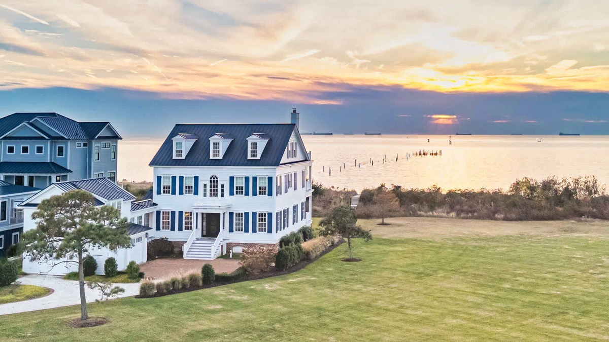 Cape Charles House | Waterfront, Chesapeake Bay - Littleton Tazewell