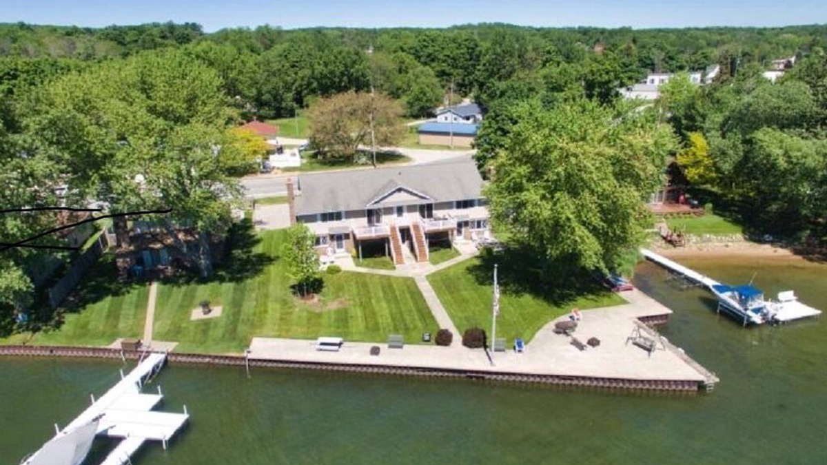 Onekama Condo | Waterfront Condo on Portage Lake