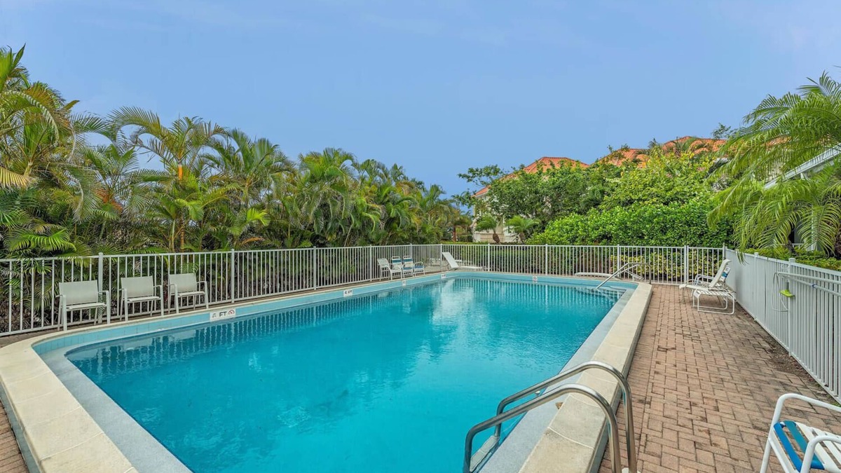 Royal Harbor Condo | Waterfront condo with New heated pool and a dock.