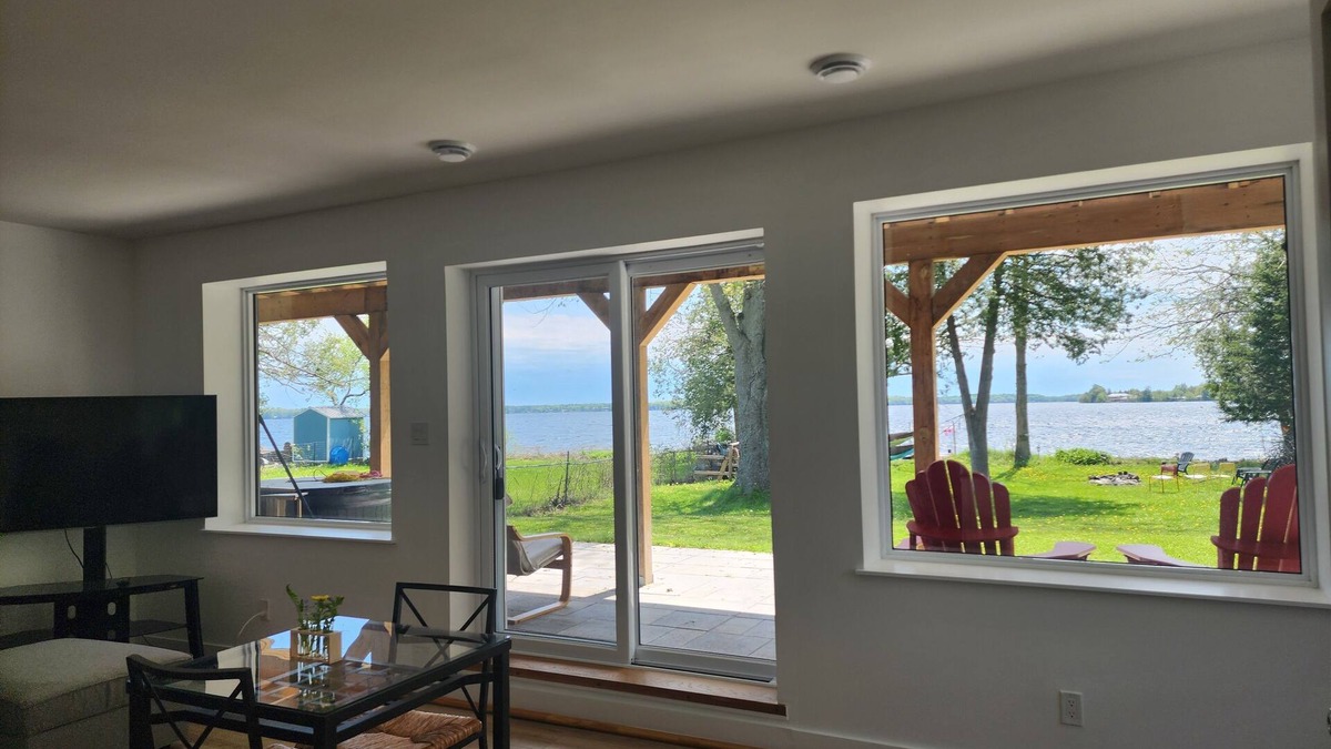 Drummond-North Elmsley Cottage | Waterfront Cottage, Adults' Retreat, Private. To Do: Fish Hike Kayak Canoe WiFi