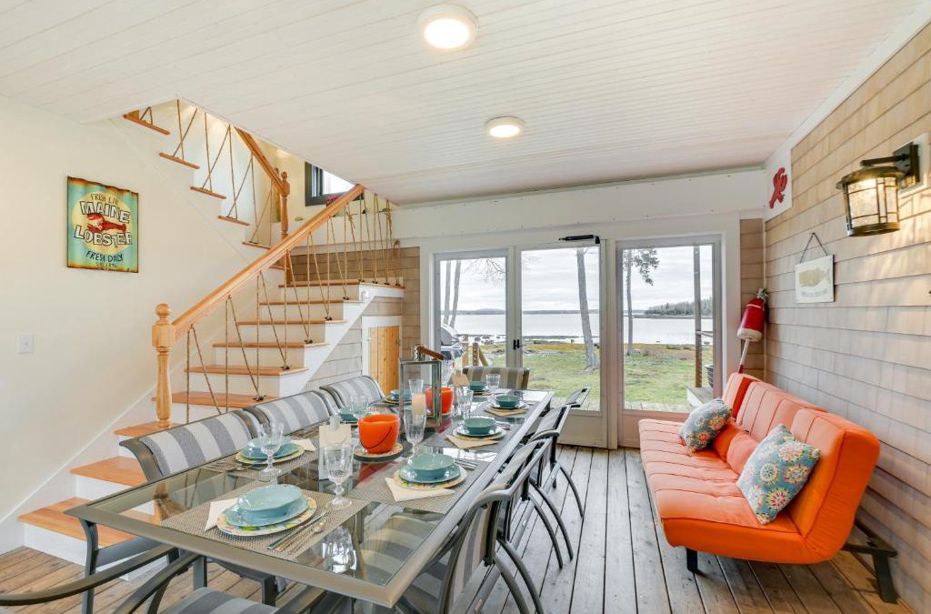 Deer Isle Apartment | Waterfront Deer Isle Apartment with Fire Pit