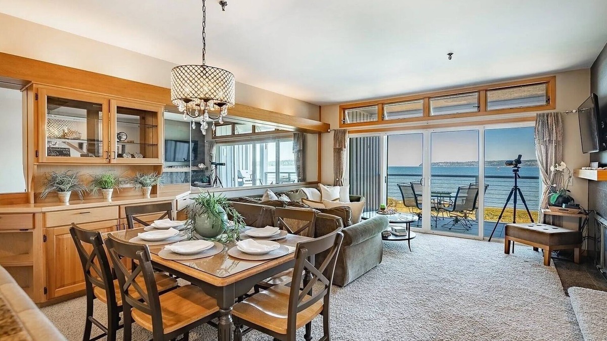 Blaine Condo | Waterfront Escape on Semiahmoo Spit – 3BR/2.5BA Condo with Panoramic Views
