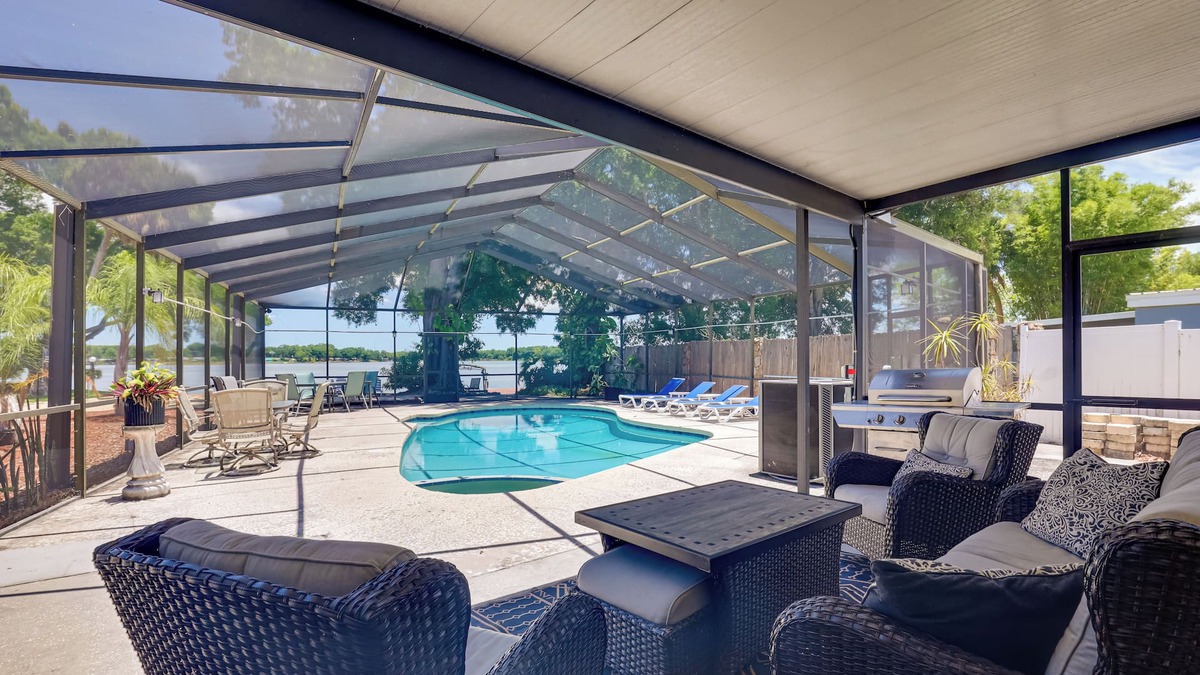 Orient Park House | Waterfront Gem w/Pool, Dock & Lanai in Tampa!