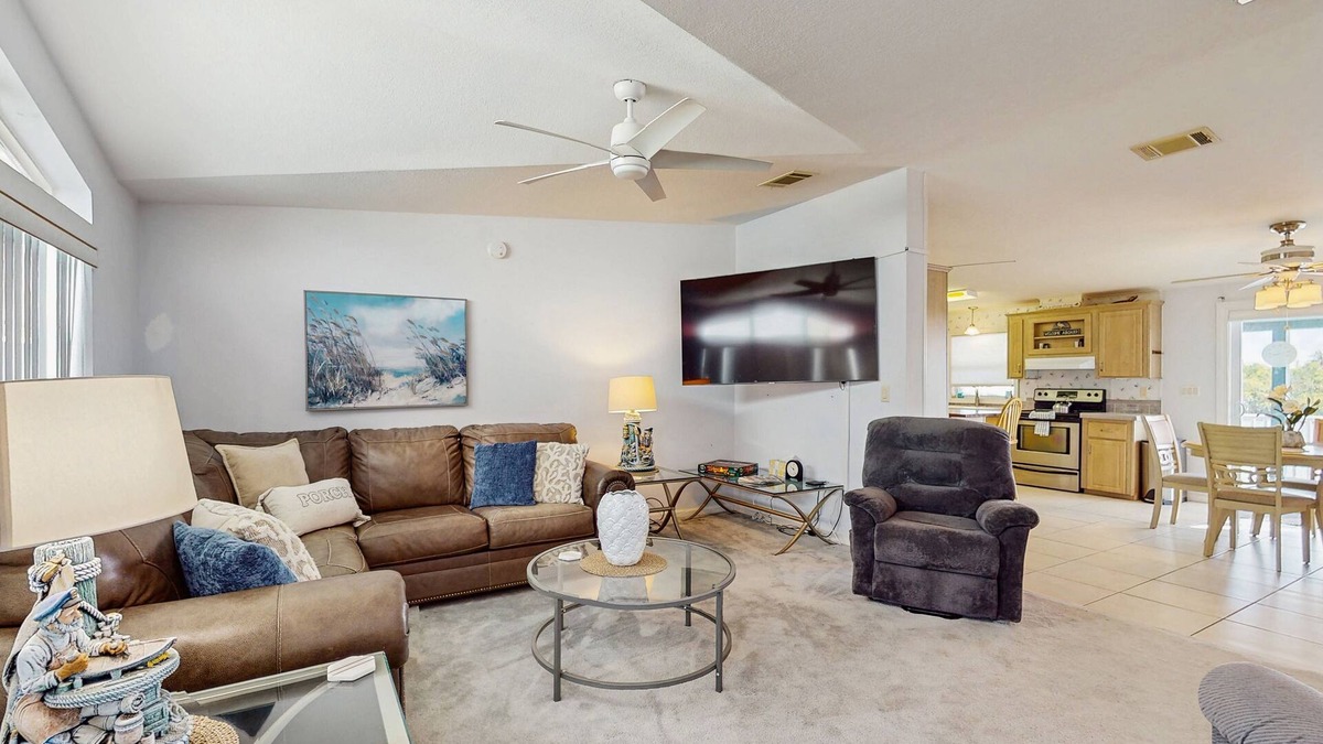 Charlotte Park House | Waterfront getaway with private pool, dock, and washer & dryer