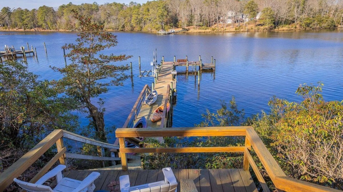 Lancaster House | Waterfront Getaway with Game Room, Kayaks, Perfect for Families