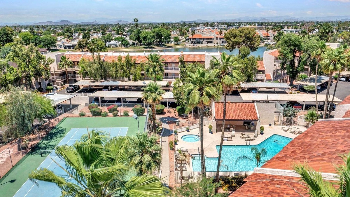 Desert Shores Condo | Waterfront, Ground Level, 2 Bedroom Condo