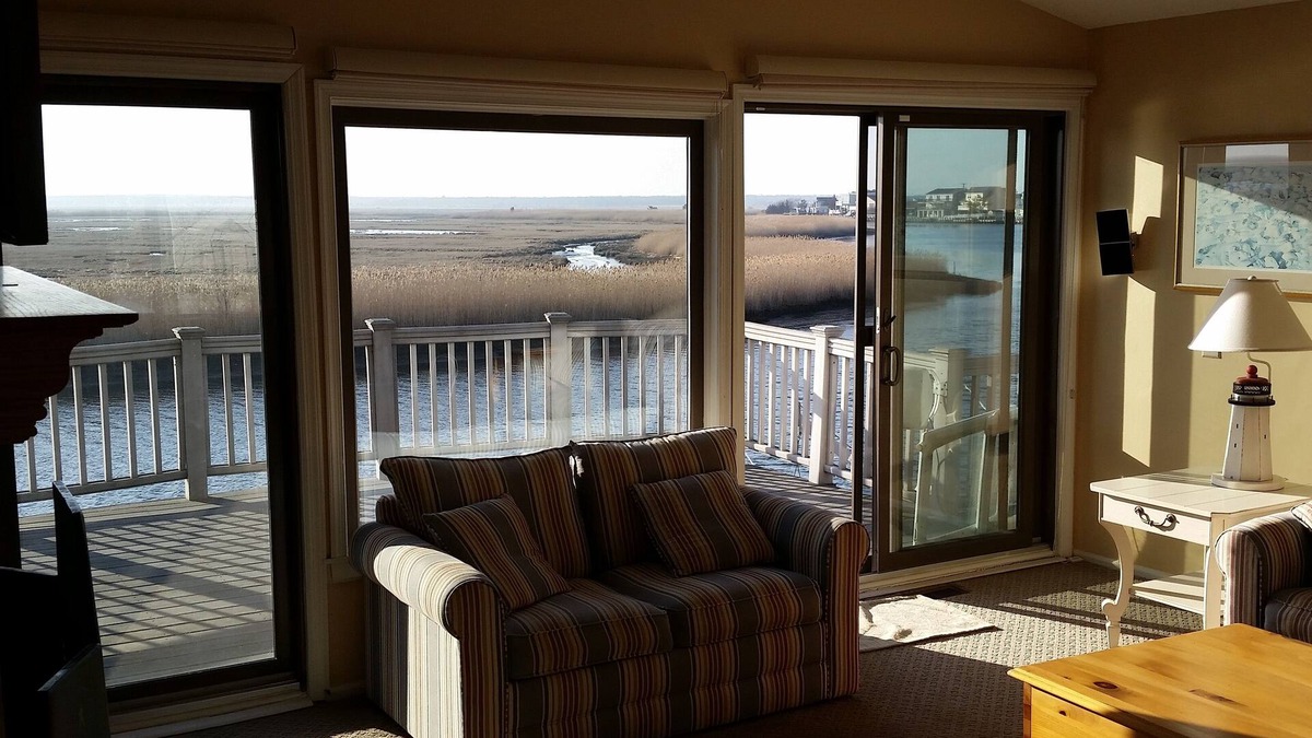 Beach Haven West House | Waterfront House w/Dock & Sunsets - Facing LBI, Bay and Wildlife/Bird Refuge