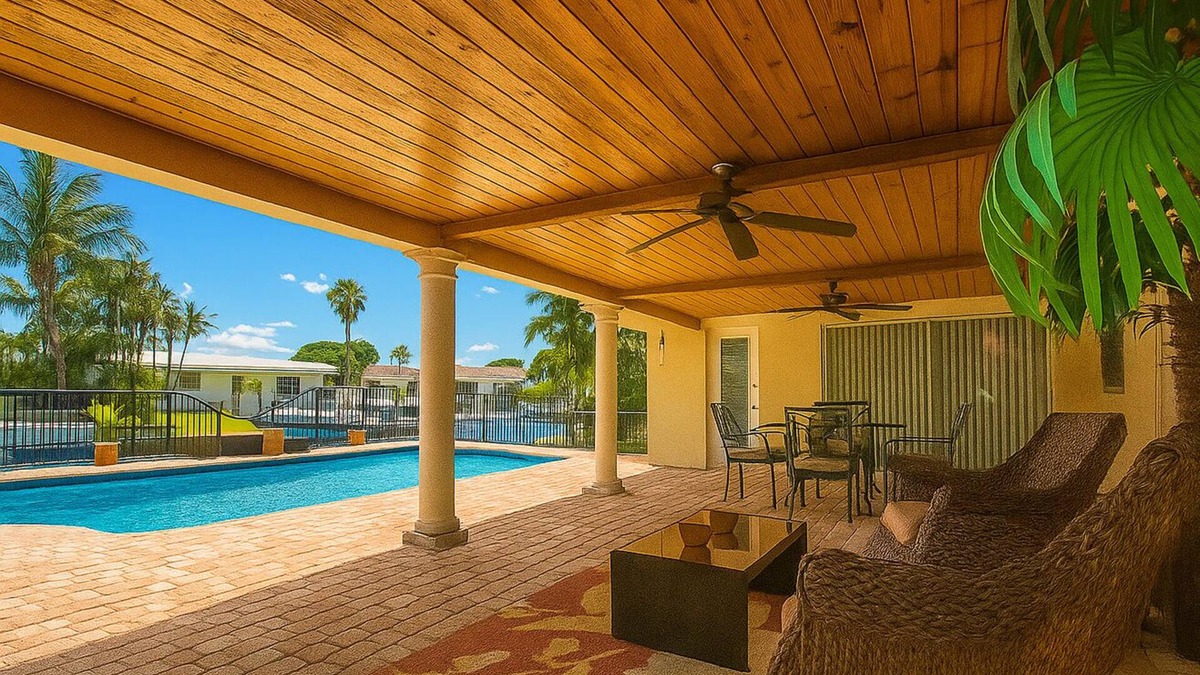 Pompano Beach House | Waterfront Home at Bella Acqua – Heated Pool, Dock & Beach 5-Minutes Away
