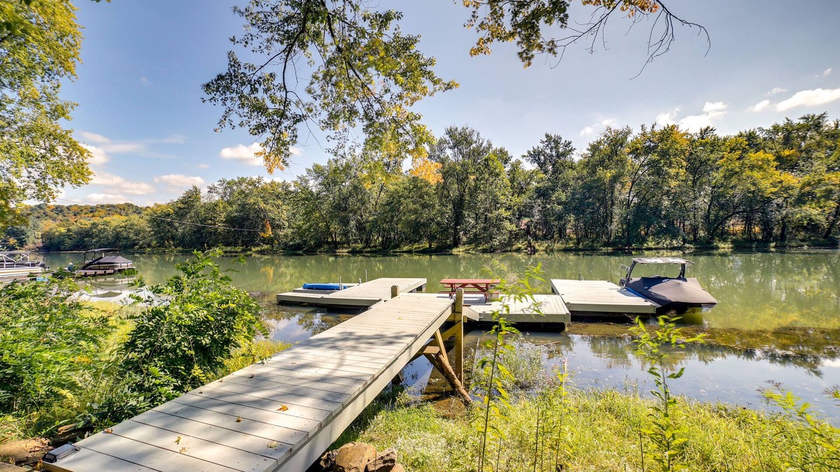 McGrann House | Waterfront Home: Allegheny River Access, Dock Slip