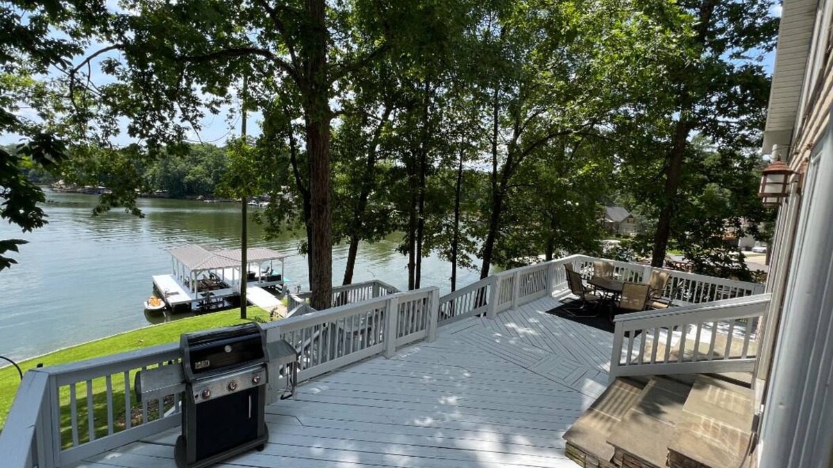 Jackson House | Waterfront Home, Deck and Large Dock