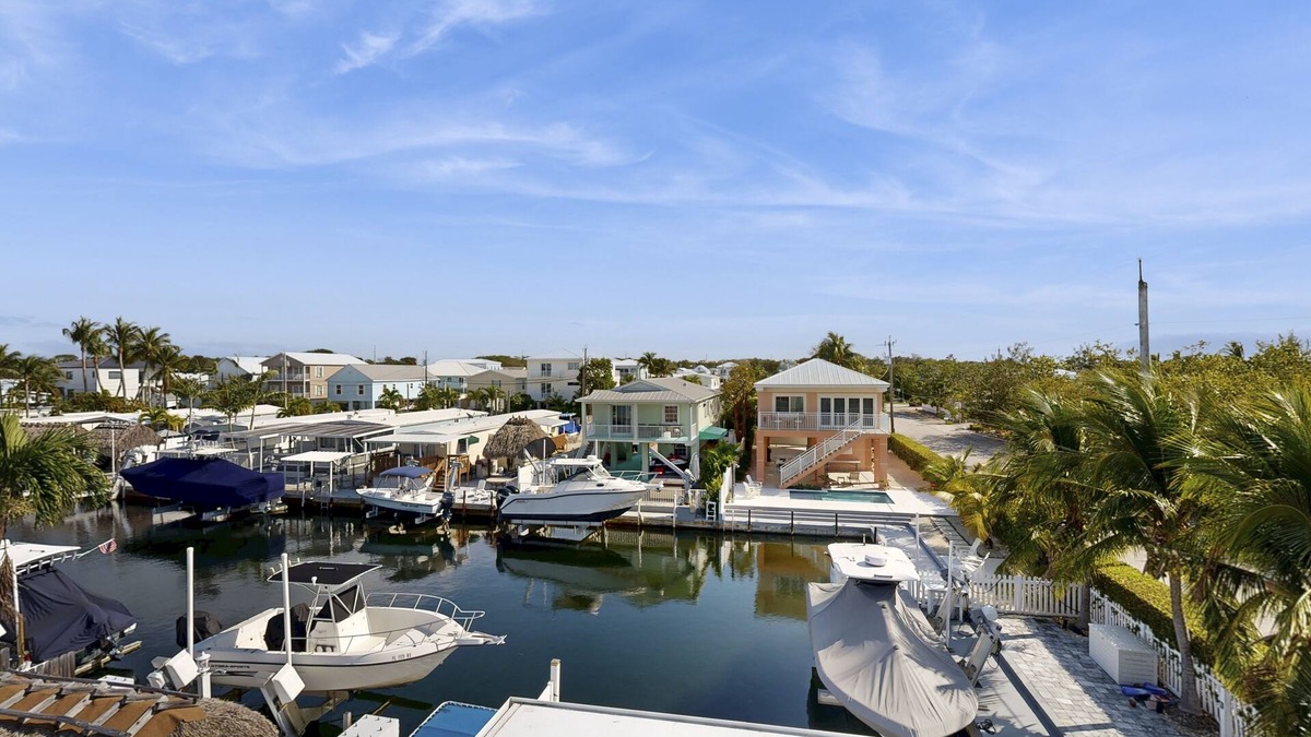 Cross Key Waterways House | Waterfront home w/private dock, hot tub, gas grill, WiFi, AC, near attractions
