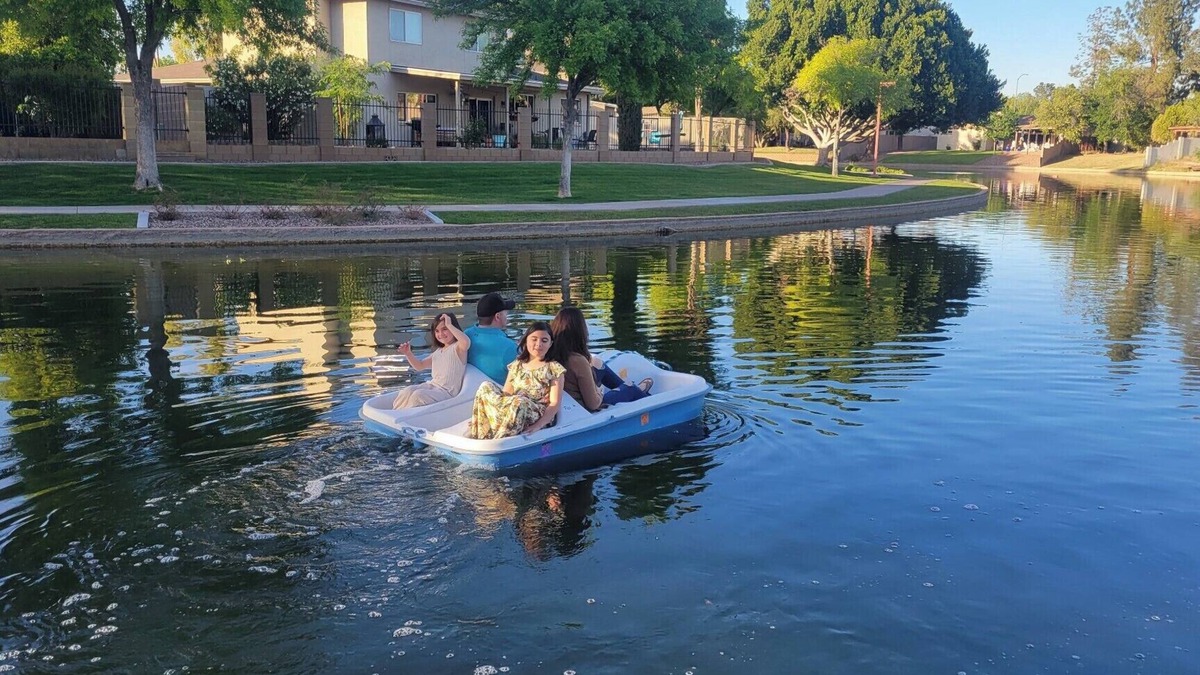 Dobson Ranch House | Waterfront Home with No Stairs. Private Dock, Boat & Fireplace. Book Instantly!