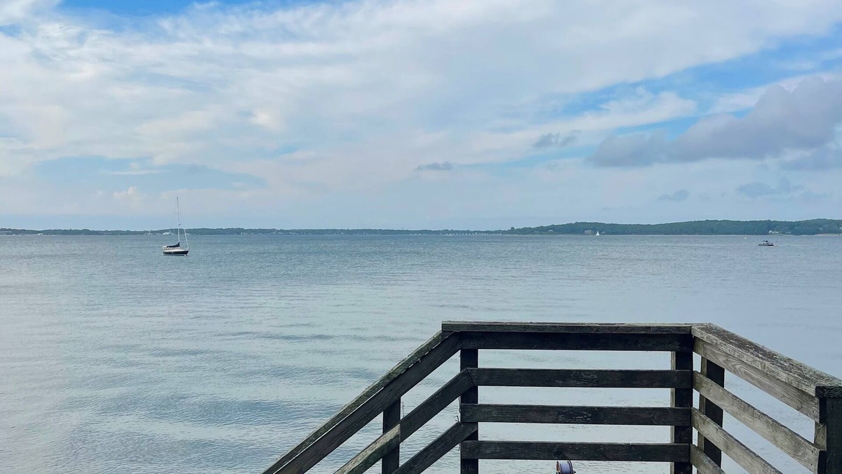 Town of Southold Town House | Waterfront home with private beach amazing view and sleeps 10 !
