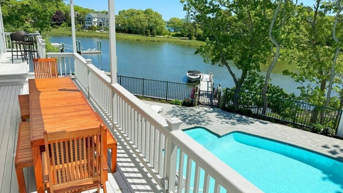 Summersea House | Waterfront home with private boat dock, heated pool, kayaks, A/C, and more