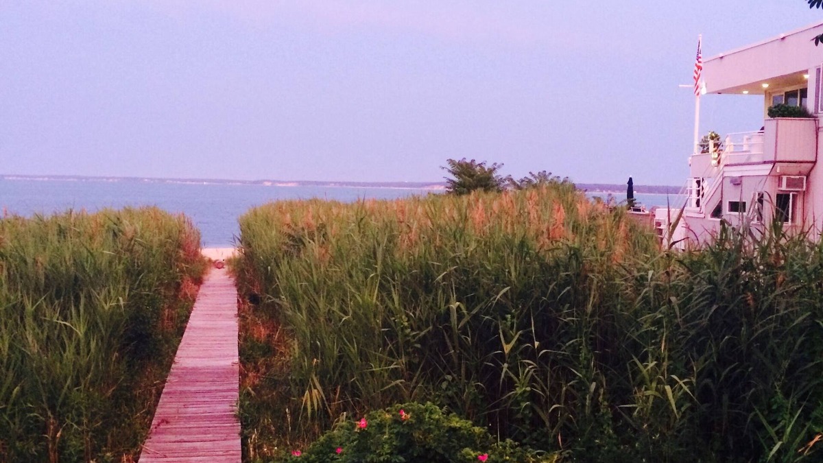 Jamesport House | Waterfront home with private beach on Peconic Bay