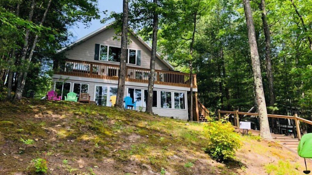 Mayfield House | Waterfront in Traverse City. Pool table. NEW! Hot tub. Pet okay.