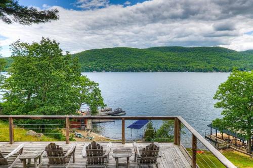 Lake George House | Waterfront Lake George Cabin Walk to Water
