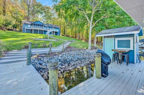North Shore House | Waterfront Lake House Ideal Dock for Boats, Swimming, Fishing