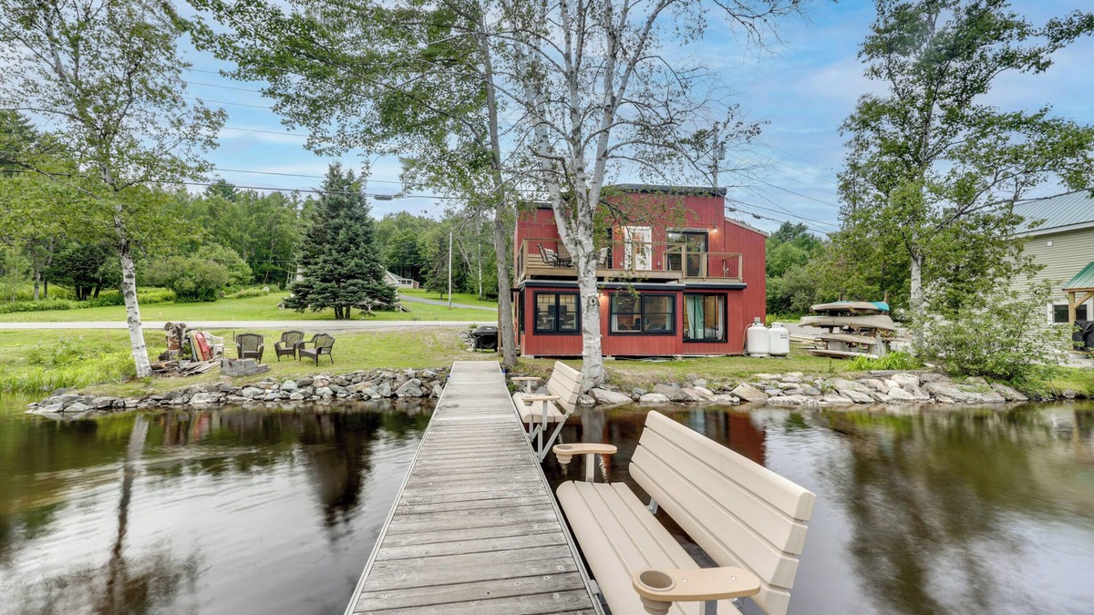 Rockwood House | Waterfront 'Little Red Camp' on Moose River