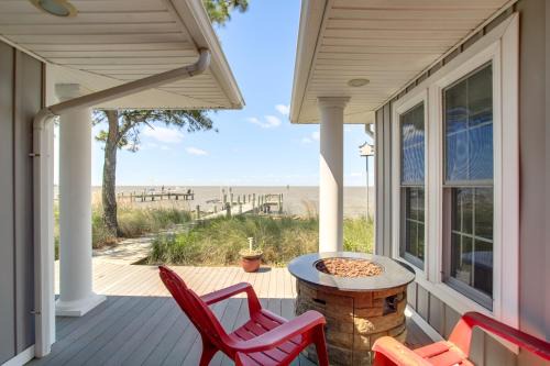 Chance House | Waterfront Maryland Retreat with Dock and Bay View!