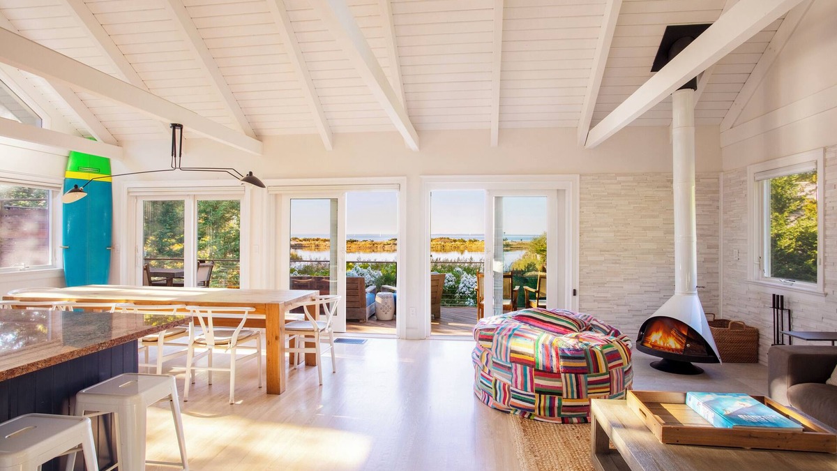 Lion Head Beach House | Waterfront Modern Retreat - Heated Pool & Spa