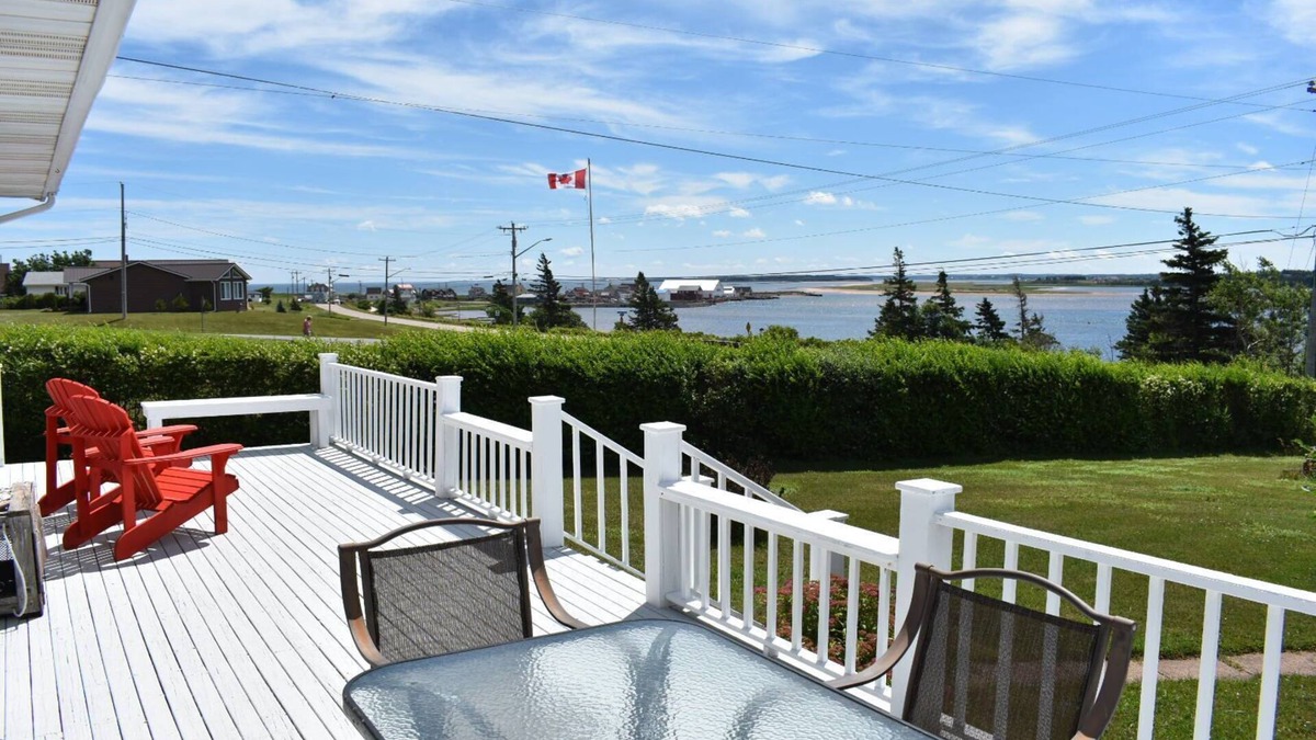 North Rustico House | Waterfront North Rustico; Million Dollar View