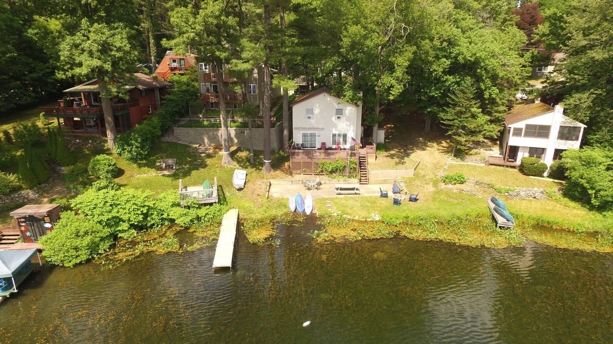 Queensbury House | Waterfront on Lake Sunnyside near Lake George!