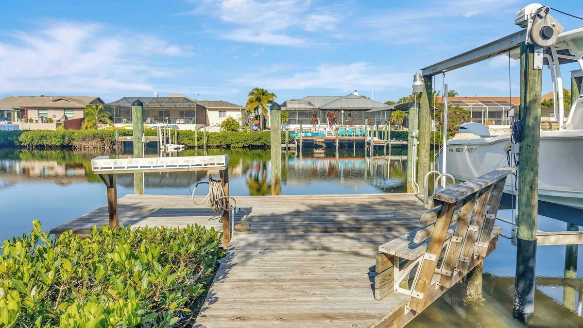 Apollo Beach House | Waterfront Pool House w/Heated Pool!
