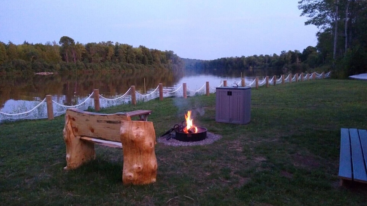 Ontonagon House | Waterfront Private Campground-Two extra RV hookups available - 50.00 per night