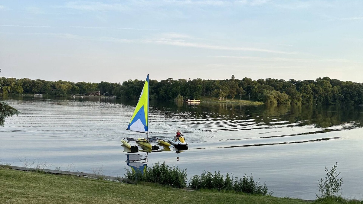 Lake Crystal House | Waterfront property on Crystal Lake!