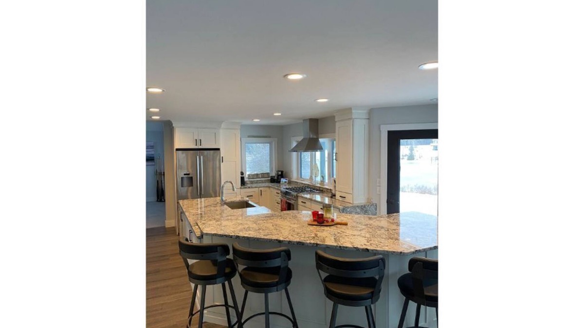 Cheboygan House | Waterfront retreat-Dock. Kayaks. Beach. Arcade. Private.