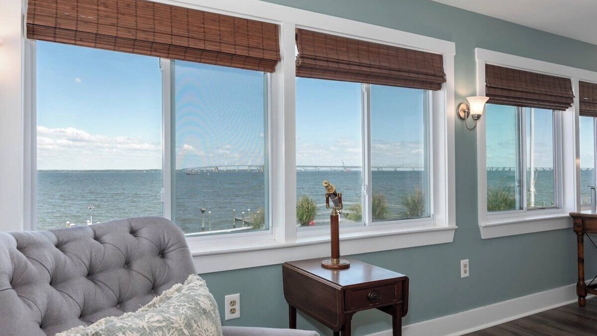 Stevensville House | Waterfront Retreat on Kent Island — Private Dock, Bay Views, Pet Friendly