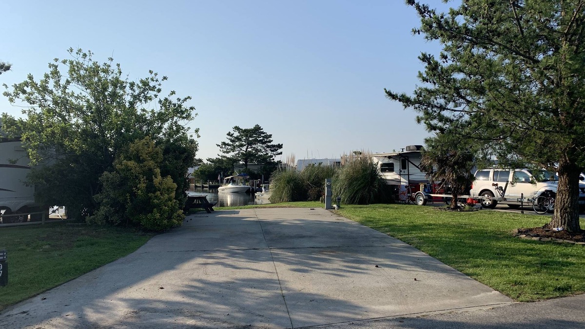Sandbridge RV Rental | Waterfront RV Lot in Surfside Resort