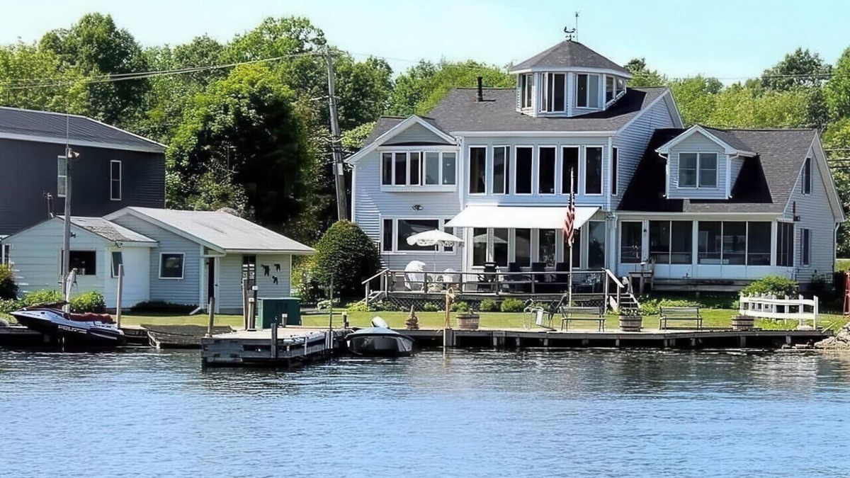 Sodus Point House | Waterfront Sodus Gem w/Dock, Game Loft, Bay View