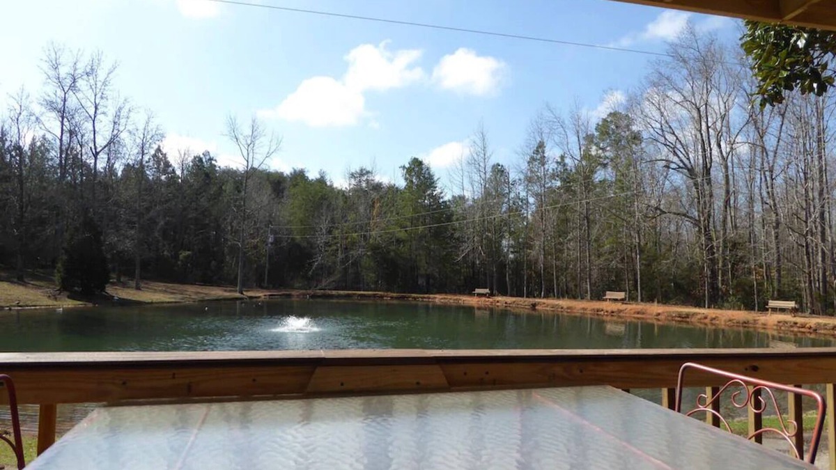 Roebuck RV Rental | Waterfront Tiny House at Pine Ridge Campground. More info in description.