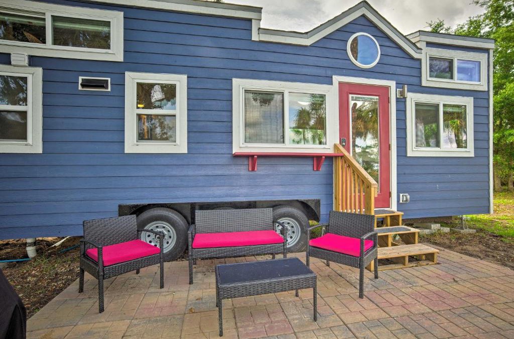 Daufuskie Island House | Waterfront Tiny House with Private Dock and Patio!