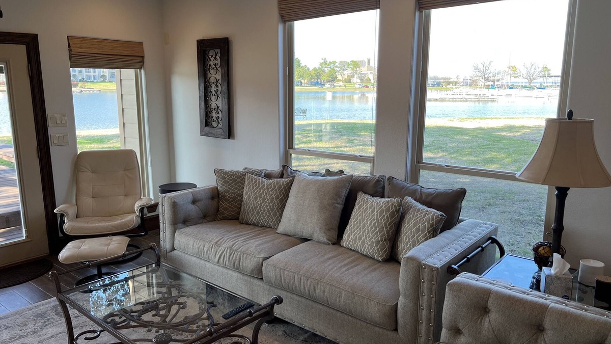 Walden on Lake Conroe House | Waterfront -Updated Townhome in Walden -Great yard, dock, and easy water access.