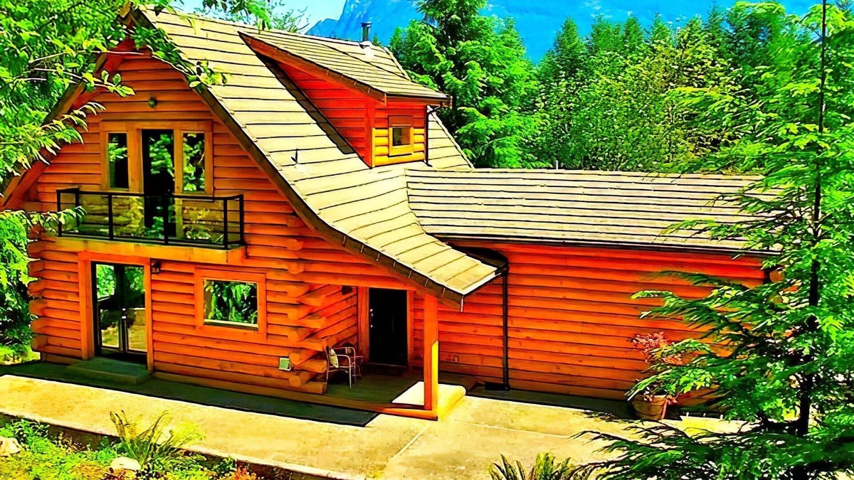 Riverbend Cabin | ⭐Waterfront Views ❤ Tubing+Fishing @ Vacation Log Home